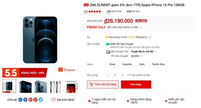 iPhone và nhiều sản phẩm Apple đang được giảm giá sâu trong ngày hội siêu sale 5/5 - Ảnh 6.