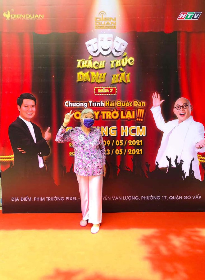 Cô Thiên Thanh - Thánh chửi U80 bất ngờ trở lại tham gia casting lần thứ 3 cho Thách Thức Danh Hài - Ảnh 3.