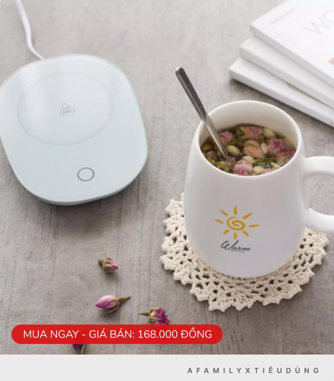 L&agrave;m văn ph&ograve;ng v&agrave; nghiện cafe n&oacute;ng, t&ocirc;i mua thử chiếc đế h&acirc;m n&oacute;ng gi&aacute; 380k v&agrave; kết quả kh&aacute; bất ngờ - Ảnh 13.