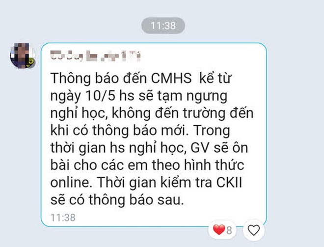 Học sinh Cần Thơ tạm dừng đến trường từ ngày 10/5 - Ảnh 1.