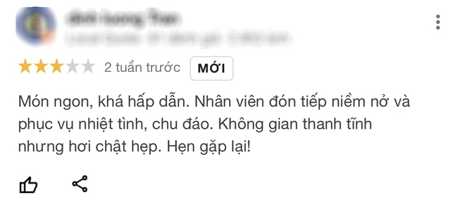 Nhà hàng chay của Phi Nhung hứng bão đánh giá 1 sao từ dân mạng sau drama với con trai nuôi, người từng đến ăn review ra sao? - Ảnh 6. Nhà hàng chay của Phi Nhung hứng bão đánh giá 1 sao từ dân mạng sau drama với con trai nuôi, người từng đến ăn review ra sao? - Ảnh 6.