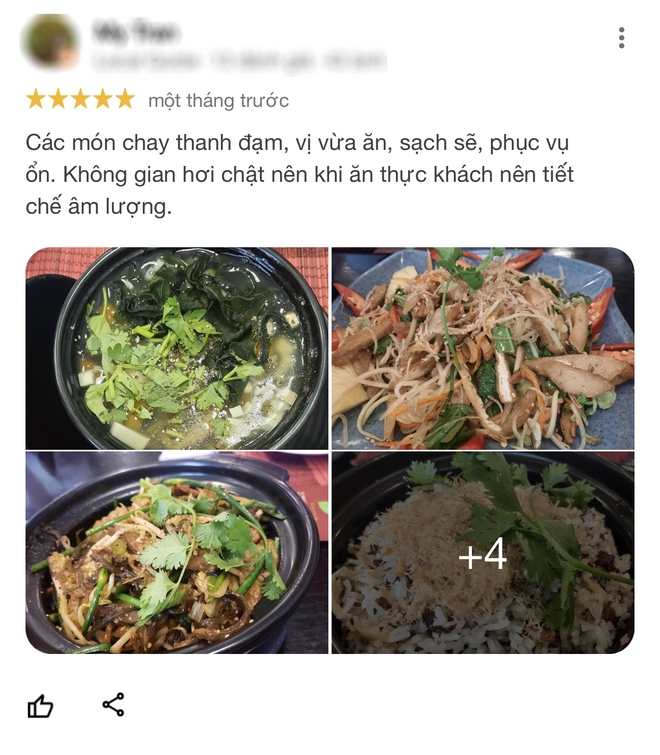 Nhà hàng chay của Phi Nhung hứng bão đánh giá 1 sao từ dân mạng sau drama với con trai nuôi, người từng đến ăn review ra sao? - Ảnh 9. Nhà hàng chay của Phi Nhung hứng bão đánh giá 1 sao từ dân mạng sau drama với con trai nuôi, người từng đến ăn review ra sao? - Ảnh 9.