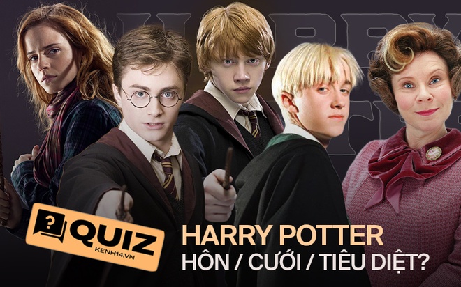 QUIZ: Thử chọn Hôn, Cưới hay... Tiêu diệt nhân vật Harry Potter để xem gu của bạn mặn đến mức nào so với mọi người nhé! - Ảnh 1.