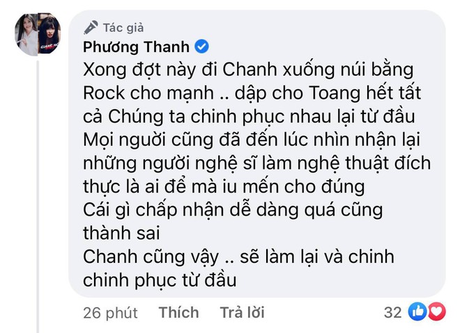 Phương Thanh mở cuộc liên hoàn thanh minh sau khi bị nghi có liên quan nhóm chat nghệ sĩ, khẳng định đến lúc showbiz cần thanh lọc! - Ảnh 5.