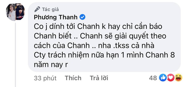 Phương Thanh mở cuộc liên hoàn thanh minh sau khi bị nghi có liên quan nhóm chat nghệ sĩ, khẳng định đến lúc showbiz cần thanh lọc! - Ảnh 3.