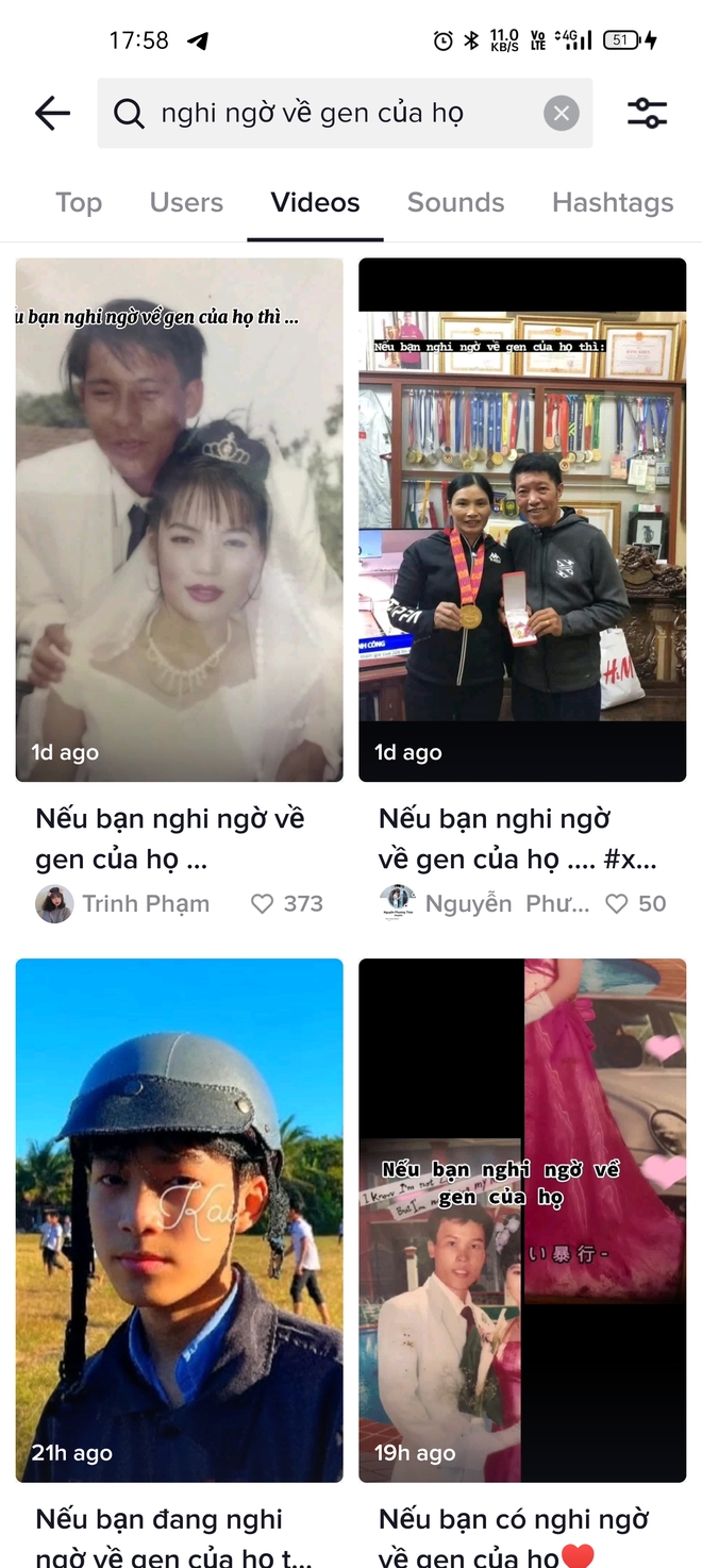 Trào lưu khoe gen trội đang thống trị TikTok Việt, nhưng gây tranh cãi nhất chính là nhạc nền quá gây ám ảnh? - Ảnh 1.