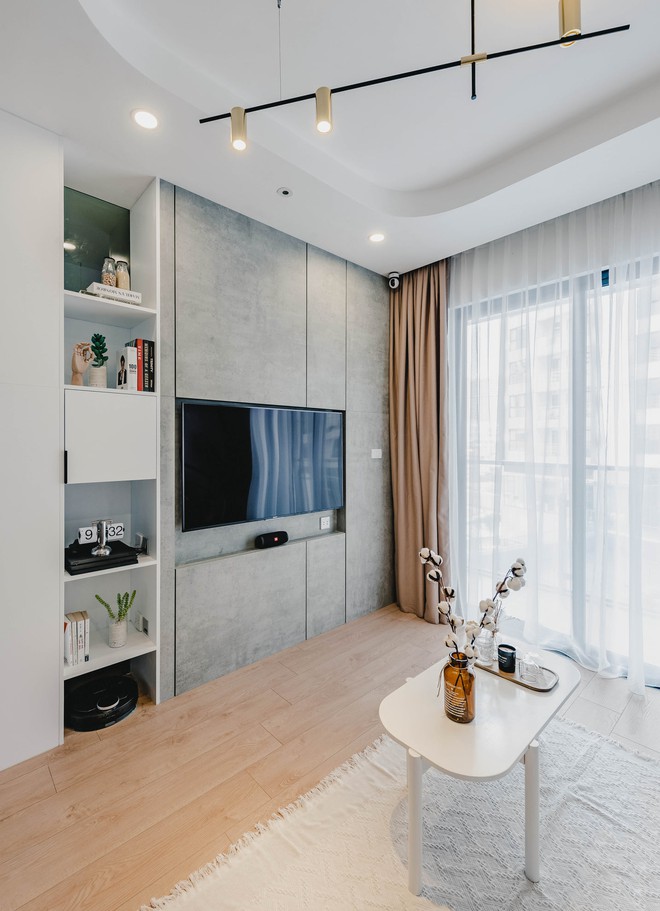 Cặp vợ chồng thiết kế căn hộ xinh chuẩn H&agrave;n với 200 triệu, diện t&iacute;ch 74m2 tha hồ kh&ocirc;ng gian cho con chơi đ&ugrave;a - Ảnh 5.