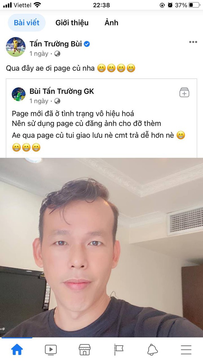 Thủ môn Tấn Trường lập sương sương đã tận 3 fanpage Facebook như hack não fan, netizen lo sợ ông chú sắp bán hàng online luôn rồi! - Ảnh 2.