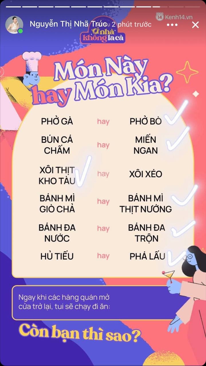 Dàn thí sinh show thực tế ở nhà không la cà: Mâu Thủy nấu cơm đỉnh nhất, Hương Ly thèm nem nướng, Nhã Trúc chỉ thích ngủ - Ảnh 8.