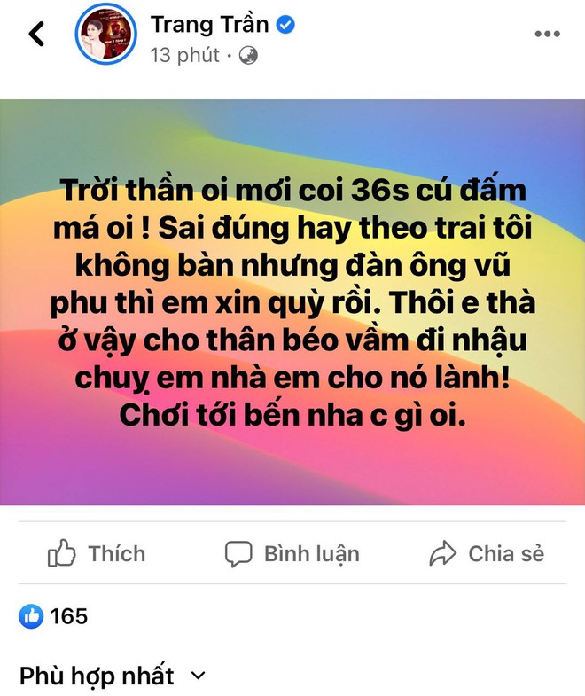 Hoa hậu Phương Lê và Trang Trần phẫn nộ khi thấy cô Xuyến Hoàng Yến bị chồng cũ đánh, ủng hộ nữ diễn viên chơi tới bến - Ảnh 3.