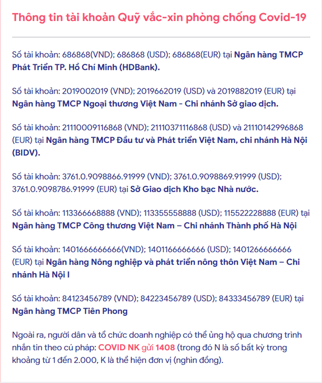 Ra mắt website chính thức của Quỹ vaccine COVID-19: Chung tay cùng cả nước chống dịch chưa bao giờ dễ dàng đến thế! - Ảnh 2.