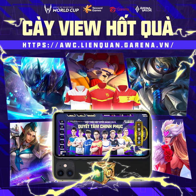 Liên Quân Mobile: Skin độc quyền AWC 2021 được tặng miễn phí toàn server, game thủ sắp có quà siêu xịn? - Ảnh 5.