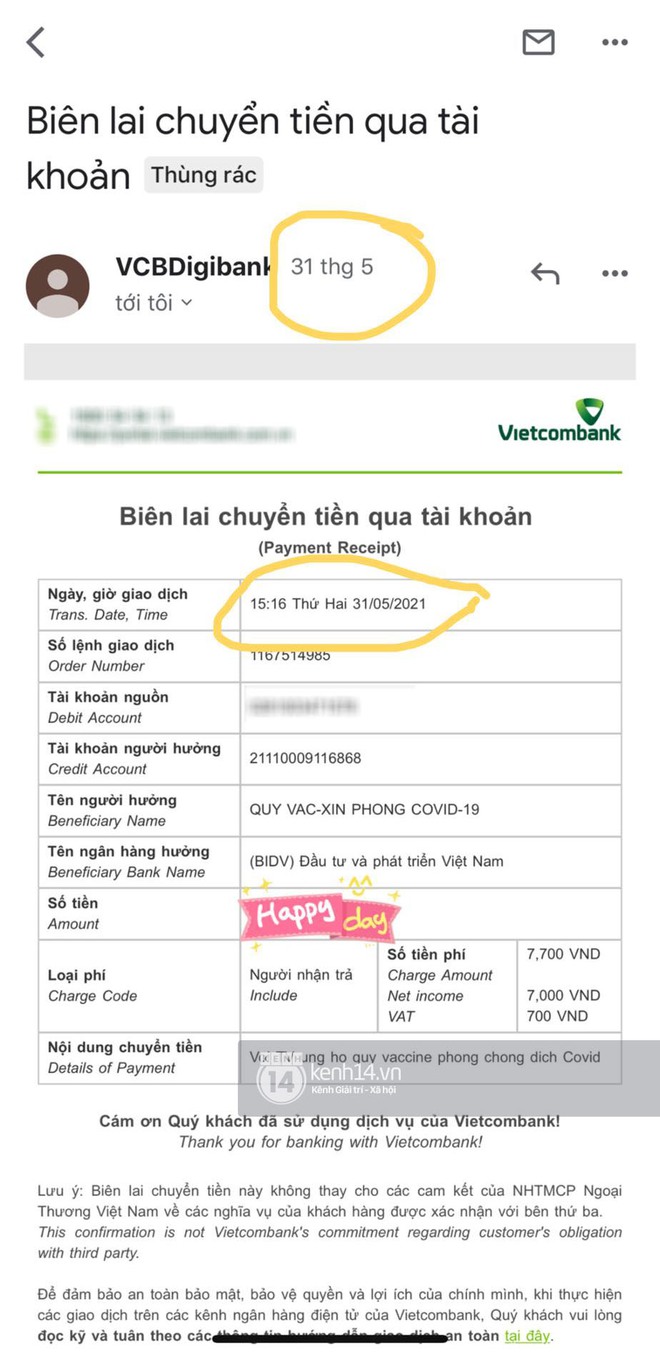 Cuối cùng đã tìm ra bằng chứng làm rõ nghi vấn Vy Oanh fake ảnh từ thiện Vaccine, số tiền cụ thể được hé lộ - Ảnh 6. Cuối cùng đã tìm ra bằng chứng làm rõ nghi vấn Vy Oanh fake ảnh từ thiện Vaccine, số tiền cụ thể được hé lộ - Ảnh 6.