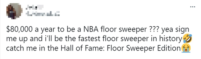 Fan đổ xô theo đuổi giấc mơ... lau sàn tại NBA vì việc nhẹ lương cao - Ảnh 6.