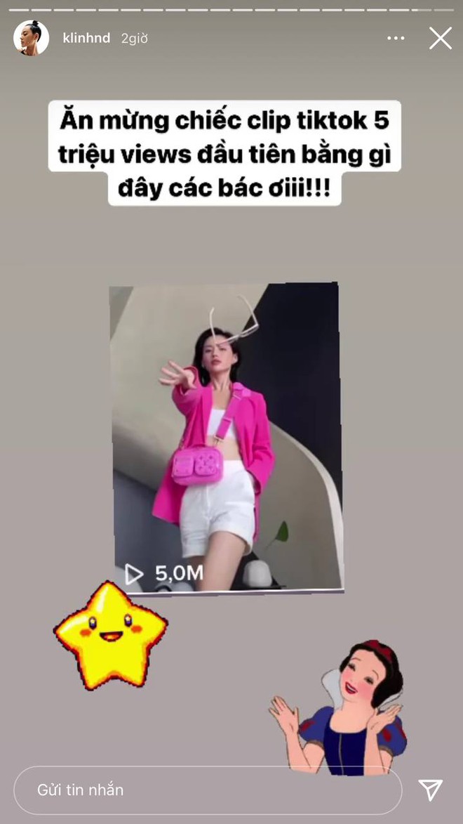 Quẩy trend xịn xò cực đã mắt đang hot trên TikTok, Cô em Trendy Khánh Linh lần đầu có video 5 triệu view - Ảnh 2.