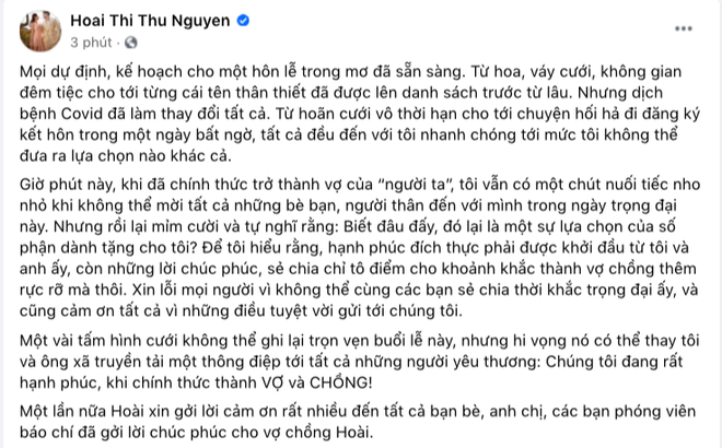 Trọn vẹn bộ ảnh cưới đẹp như phim của Thu Hoài và ông xã kém 10 tuổi, xúc động khung cảnh các con bên bố dượng! - Ảnh 2.