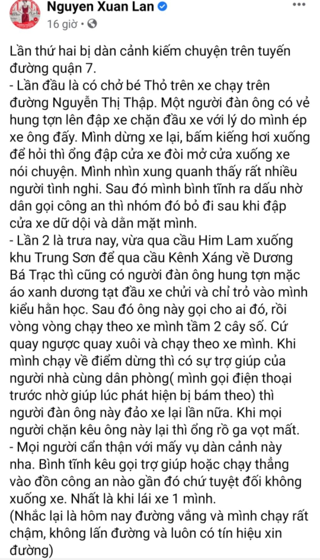 Xuân Lan bị cướp dàn cảnh đập xe, truy đuổi trên đường, dàn sao Việt vô cùng hoang mang - Ảnh 3.