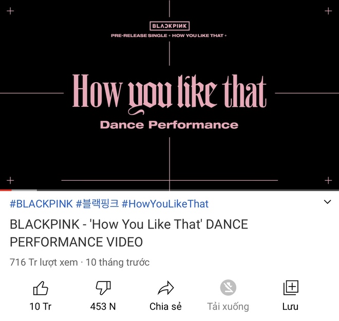 Top 5 video Dance Kpop nhiều like nhất YouTube, BLACKPINK chiếm sóng tới 4 video, vị trí còn lại thuộc về ai? - Ảnh 1.