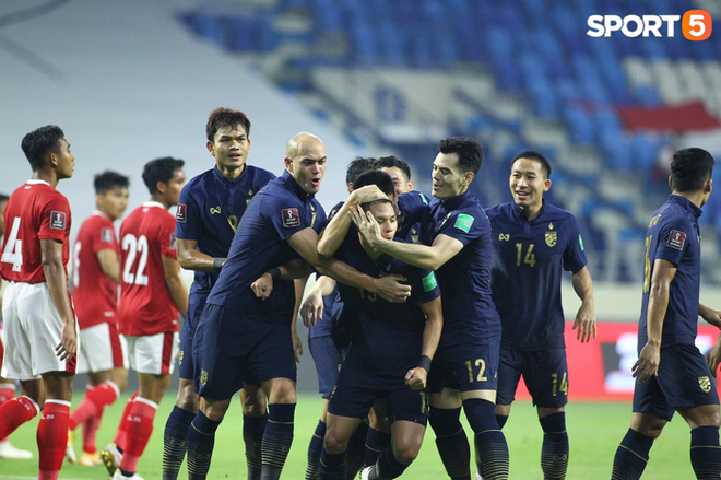 Hòa thất vọng trước đội cuối bảng Indonesia, Thái Lan tiếp tục hít khói Việt Nam tại vòng loại World Cup 2022 - Ảnh 1.