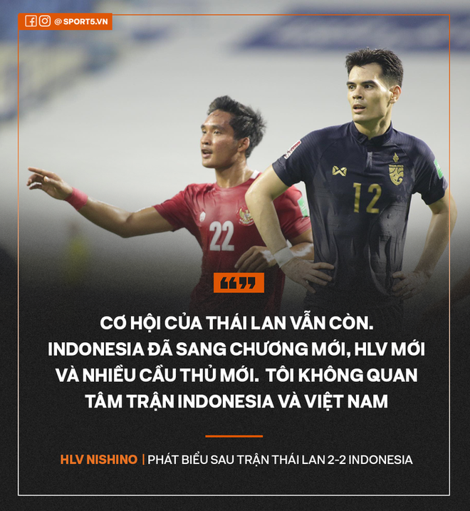 HLV tuyển Thái Lan: “Hòa Indonesia khiến nhiệm vụ lọt vào vòng tới khó khăn hơn” - Ảnh 1.