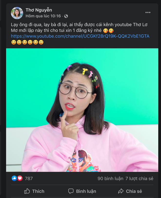 Thơ Nguyễn lập thêm kênh mới, lấy nghệ danh mới sau tuyên bố không làm YouTuber nữa! - Ảnh 4.