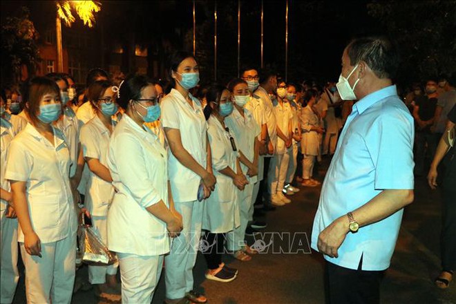 Trường Đại học Kỹ thuật Y tế Hải Dương chi viện nh&acirc;n lực gi&uacute;p TP. Hồ Ch&iacute; Minh chống dịch - Ảnh 1.