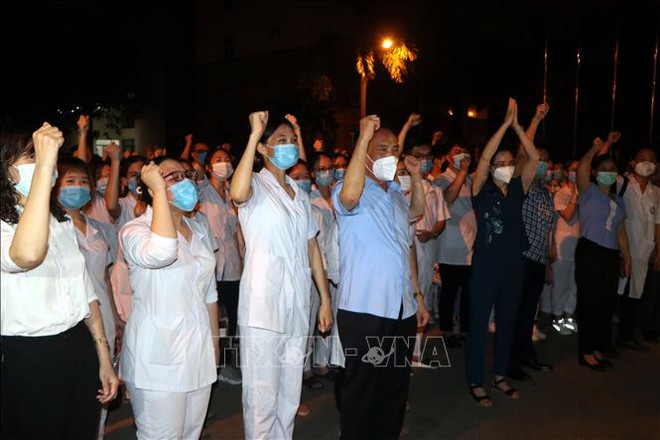 Trường Đại học Kỹ thuật Y tế Hải Dương chi viện nh&acirc;n lực gi&uacute;p TP. Hồ Ch&iacute; Minh chống dịch - Ảnh 2.