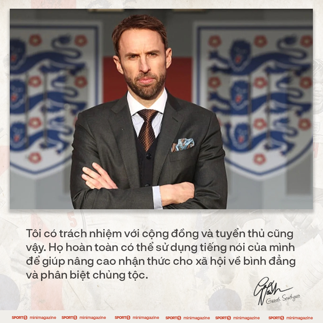 Tâm thư của HLV Gareth Southgate viết cho nước Anh: Nếu không có niềm tự hào dân tộc, cơ hội khoác áo Tam sư sẽ không bao giờ xuất hiện - Ảnh 7.