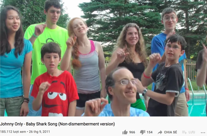 Khai quật bản gốc Baby Shark 9 tỷ view: Ban đầu chỉ là 1 ca khúc nhảm nhí quay cho vui, 10 năm lẹt đẹt mãi mới được 185 nghìn view - Ảnh 3.