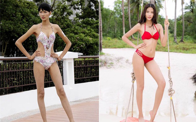 Ho&agrave;ng Thuỳ v&agrave; h&agrave;nh tr&igrave;nh lột x&aacute;c nh&igrave;n ph&aacute;t cho&aacute;ng: G&aacute;i qu&ecirc; cao kều, đen nhẻm ho&aacute; &Aacute; hậu body nảy nở, bị nghi dao k&eacute;o v&ograve;ng 1 - Ảnh 8.