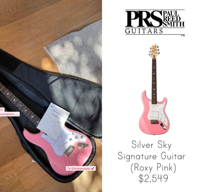 Soi chiếc guitar điện màu hồng mà Rosé (BLACKPINK) được tặng, giá cao ngất ngưởng! - Ảnh 3.