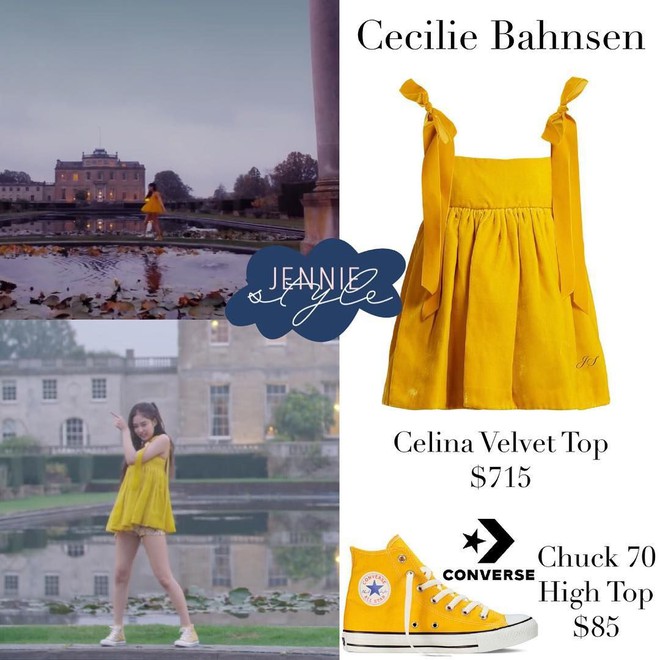 Nghiện mặc váy⁄áo babydoll, Jennie cũng tới ngày "đụng độ" với tiền bối đình đám - Ảnh 2. Nghiện mặc váy⁄áo babydoll, Jennie cũng tới ngày "đụng độ" với tiền bối đình đám - Ảnh 2.
