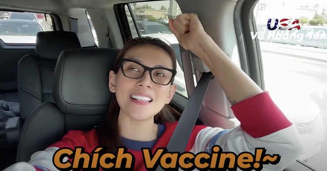 Võ Hoàng Yến đi tiêm vaccine ngừa Covid-19 ở Mỹ và cái kết bị chồng sắp cưới mắng xối xả vì 1 lý do - Ảnh 2.