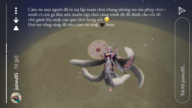 Thánh nữ làng game Jun Vũ quay trở lại với bộ môn mới, vừa tập chơi đã khoe thành tích - Ảnh 4.