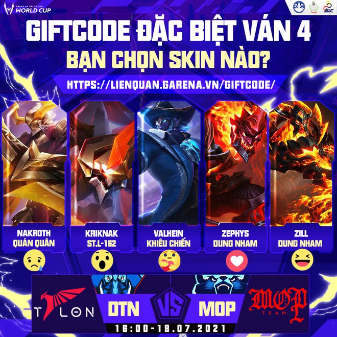 Liên Quân Mobile: Chung Kết Awc 2021 Sẽ Có Giftcode Cực Xịn, Game Thủ Chắc  Chắn Nhận Free Tướng Và Skin Đẳng Cấp