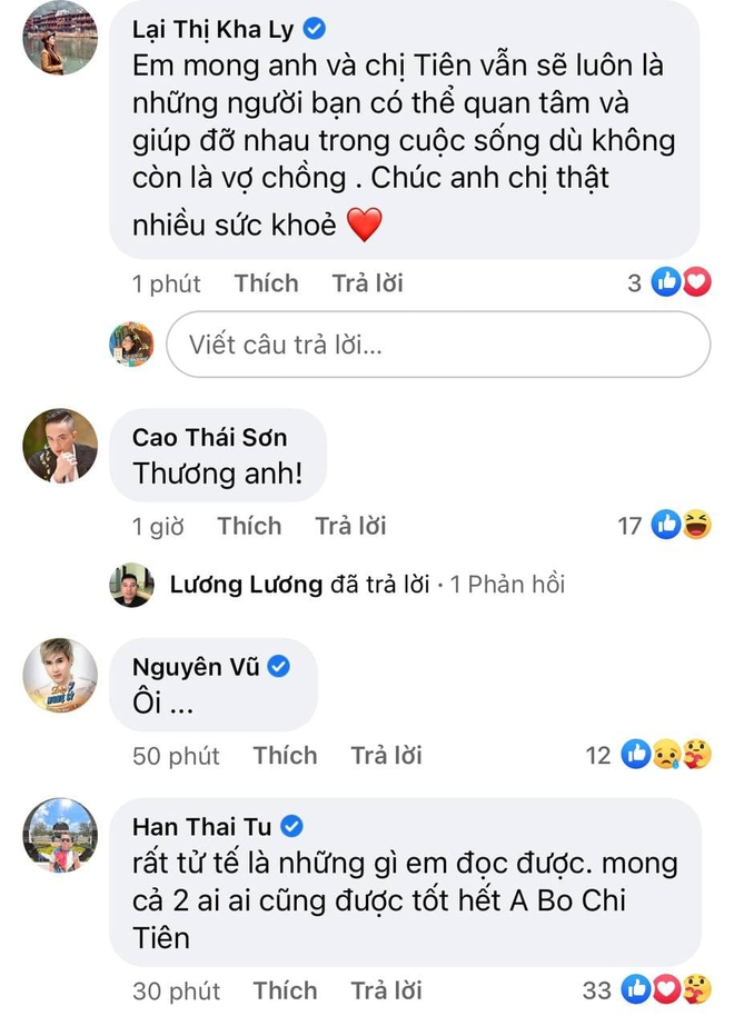 Netizen kh&ocirc;ng thể tin nổi trước tin Đan Trường v&agrave; vợ đại gia đ&atilde; ly h&ocirc;n, Cao Th&aacute;i Sơn v&agrave; d&agrave;n sao Việt ồ ạt v&agrave;o b&igrave;nh luận - Ảnh 3.