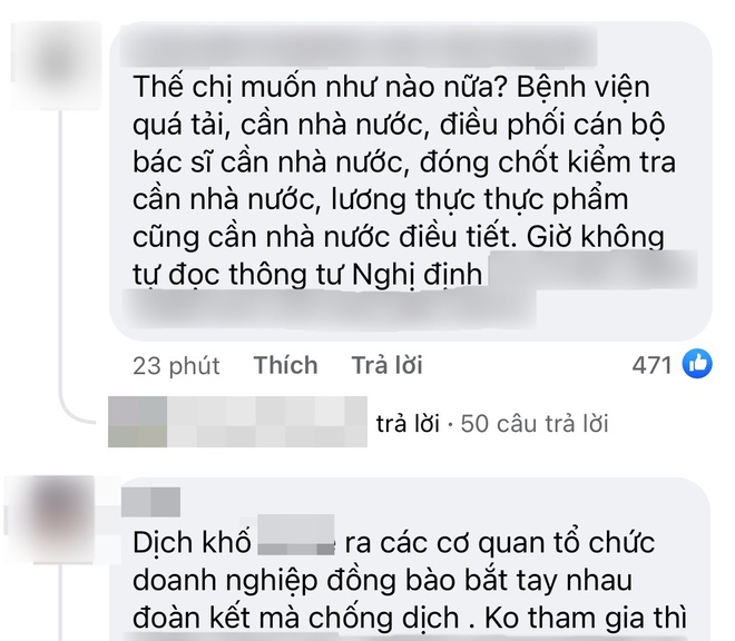 Cư dân mạng phẫn nộ lên án status của Lan Khuê về dịch Covid-19 tại TP.HCM - Ảnh 3. Cư dân mạng phẫn nộ lên án status của Lan Khuê về dịch Covid-19 tại TP.HCM - Ảnh 3.
