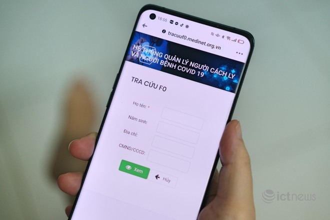 TPHCM: Triển khai ứng dụng tra cứu thông tin người thân đang điều trị Covid-19 - Ảnh 1.