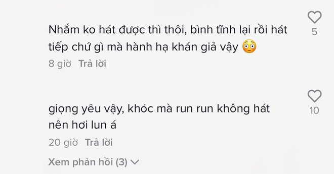 Hiền Thục khóc như mưa nhưng vẫn hát lộ nhiều khuyết điểm chênh phô, cố quá thành ra netizen khó thông cảm? - Ảnh 5.