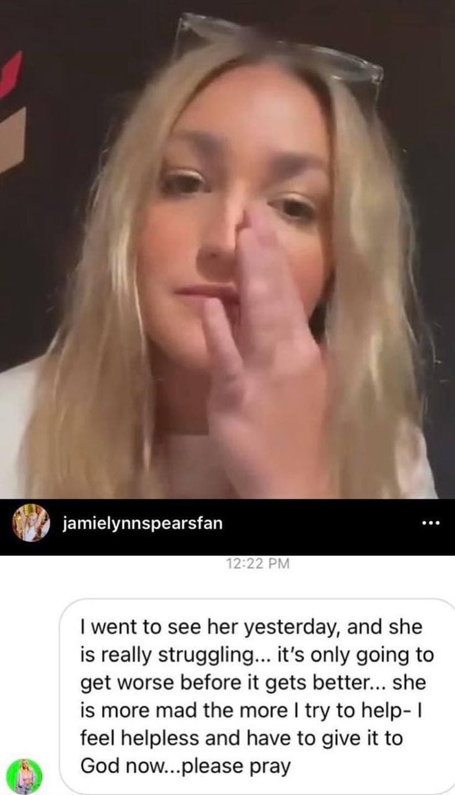 Em gái Jamie Lynn liên tiếp lên tiếng muốn giúp đỡ nhưng càng làm Britney Spears nổi điên, công khai dằn mặt trên Instagram! - Ảnh 1.