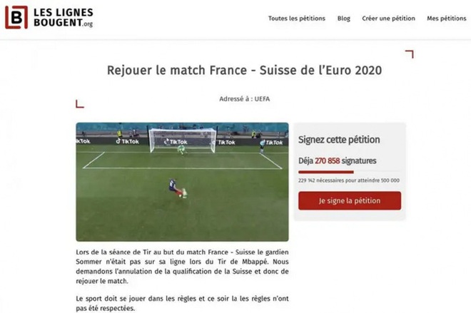 270.000 fan Pháp ký đơn đòi đá lại trận gặp Thụy Sĩ, truyền thông hốt hoảng yêu cầu CĐV đội nhà giữ bình tĩnh - Ảnh 1.