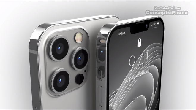 Lộ diện concept iPhone 13 Pro và iPhone 13 Pro Max đẹp mãn nhãn, cực sang xịn mịn - Ảnh 4.