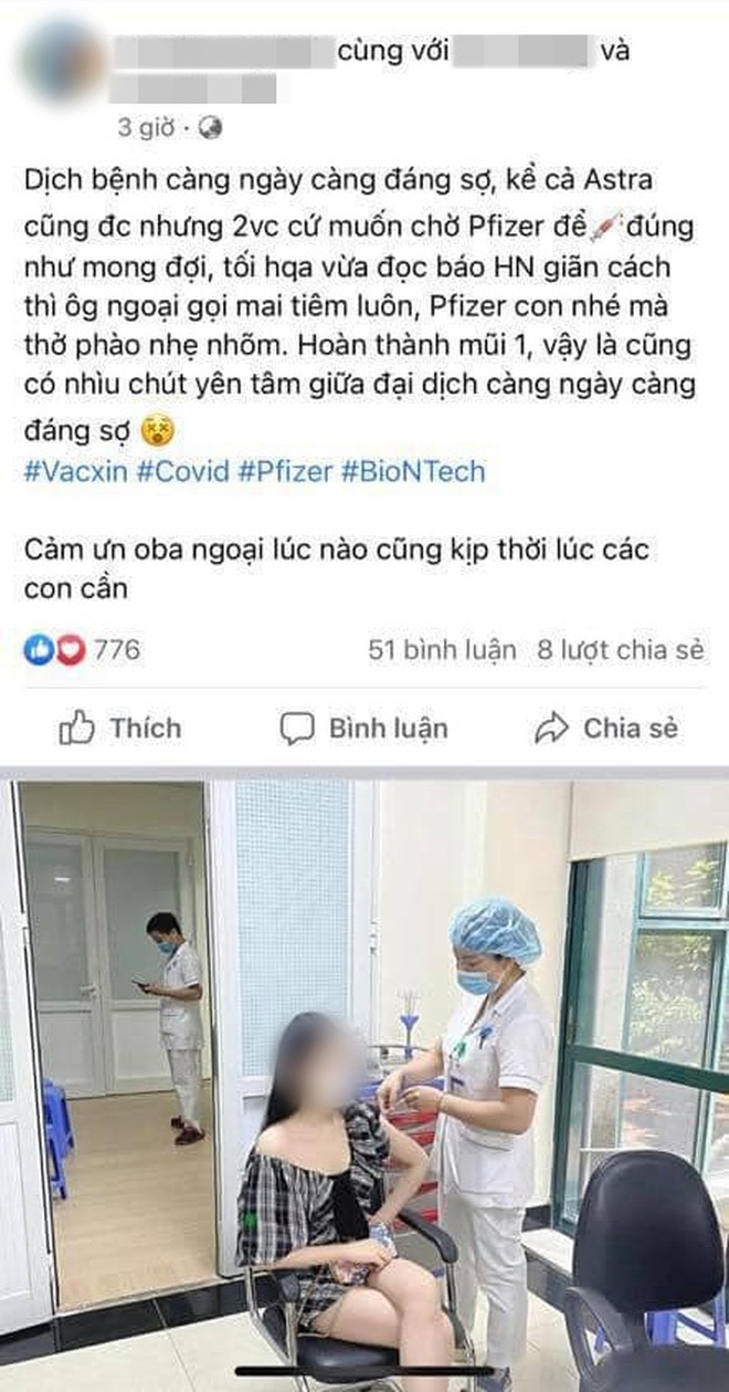 Giám đốc BV Hữu Nghị lên tiếng vụ Hoa khôi báo chí "nhờ ông ngoại" nên được tiêm vaccine: "P.A. có thể đã quá phấn chấn nên khoe khoang, gây phản cảm" - Ảnh 1.