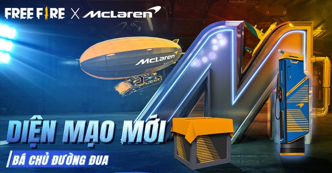 Siêu xe McLaren chính thức có mặt trong Free Fire, game thủ nhận ngay nhiều quà tặng cực xịn xò - Ảnh 3.