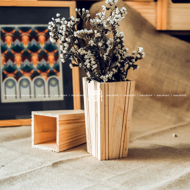 Gian hàng đồ decor hệ gỗ hot nhất Shopee: Đồ đẹp thế nào mà tận 4k lượt đánh giá 5 sao? - Ảnh 1. Gian hàng đồ decor hệ gỗ hot nhất Shopee: Đồ đẹp thế nào mà tận 4k lượt đánh giá 5 sao? - Ảnh 1.