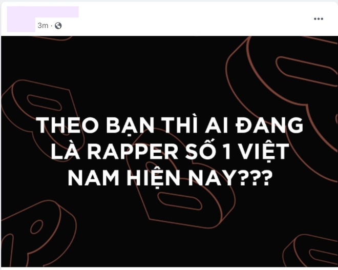 Câu hỏi lớn nhất lúc này: Ai là rapper số 1 Việt Nam? - Ảnh 5.