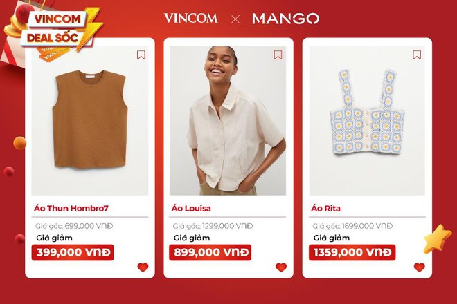 Shopping online hàng hiệu chỉ từ 149k với Livestream Độc Quyền Vincom “hot” bỏng tay! - Ảnh 1.