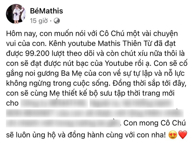 Sau khi ly hôn, đây là cách vợ cũ đại gia của Đan Trường giáo dục quý tử, nhấn mạnh 1 điểm đáng chú ý! - Ảnh 2.