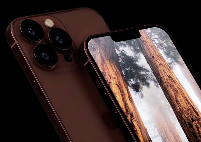 Ngắm concept iPhone 13 màu nâu đồng cực lạ mắt - Ảnh 4.