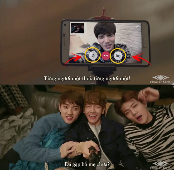 EXO bị netizen đào lại pha Facetime giả trân cực hề hước, fan được dịp cười rụng rốn - Ảnh 2.